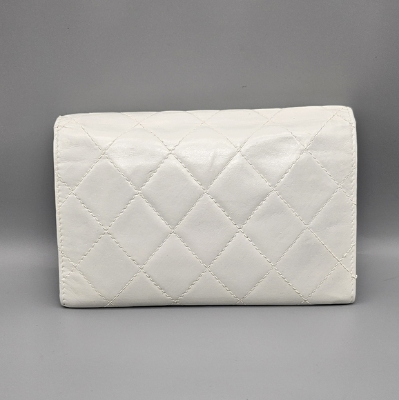💮CHANEL Cambon White Wallet 💮 - Picture 5 of 17